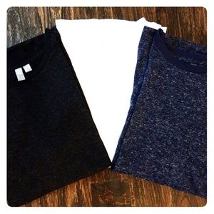 Asos Maternity Ultimate Tee, black blue white set